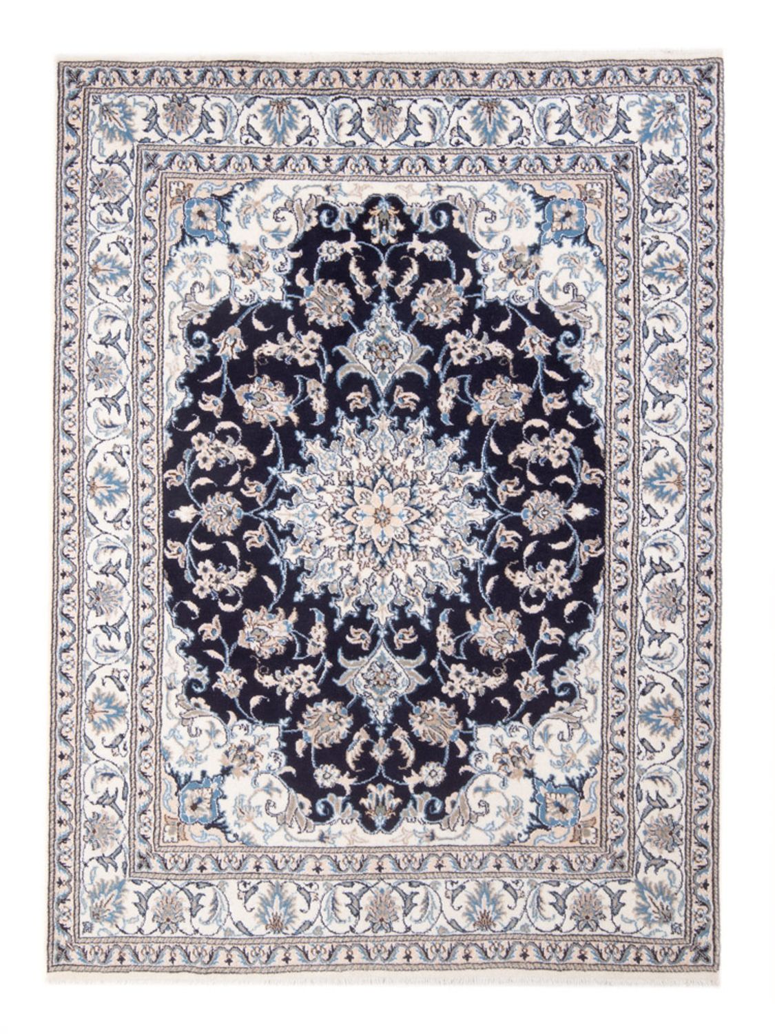 Perser Rug - Nain - Royal - 205 x 150 cm - dark blue