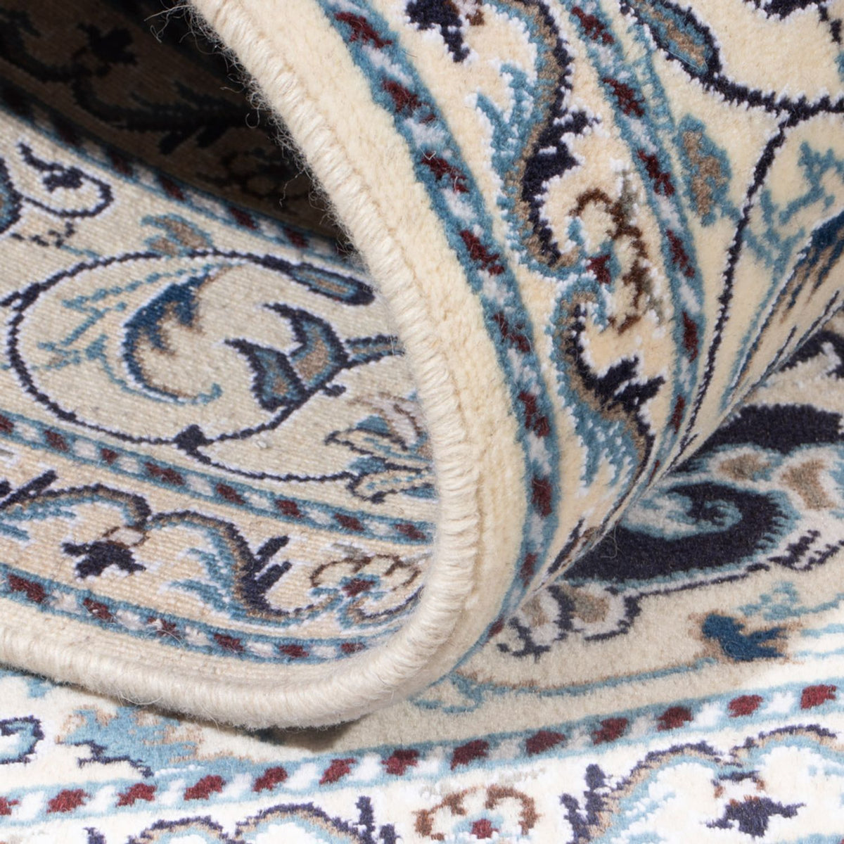 Perser Rug - Nain - Royal - 198 x 147 cm - dark blue