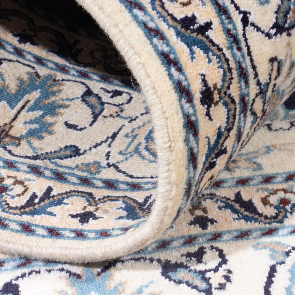 Perser Rug - Nain - Royal - 193 x 148 cm - dark blue