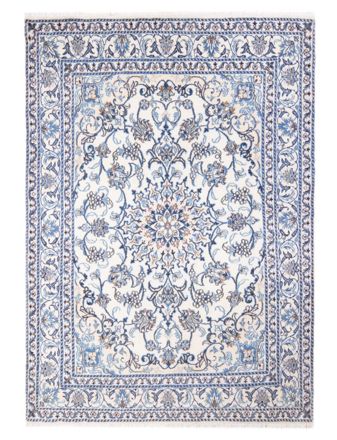 Perser Rug - Nain - Royal - 199 x 145 cm - cream