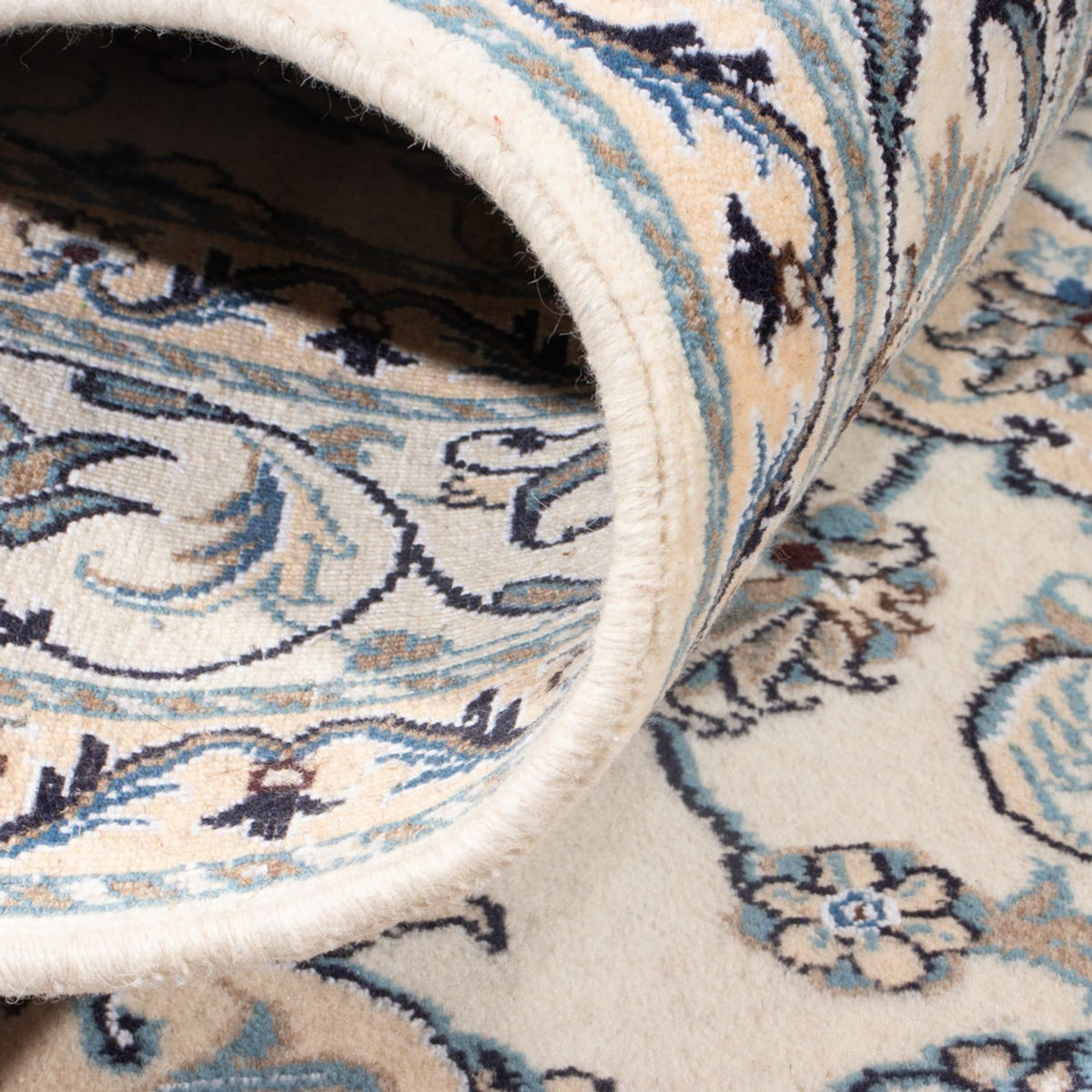 Perser Rug - Nain - Royal - 199 x 145 cm - cream