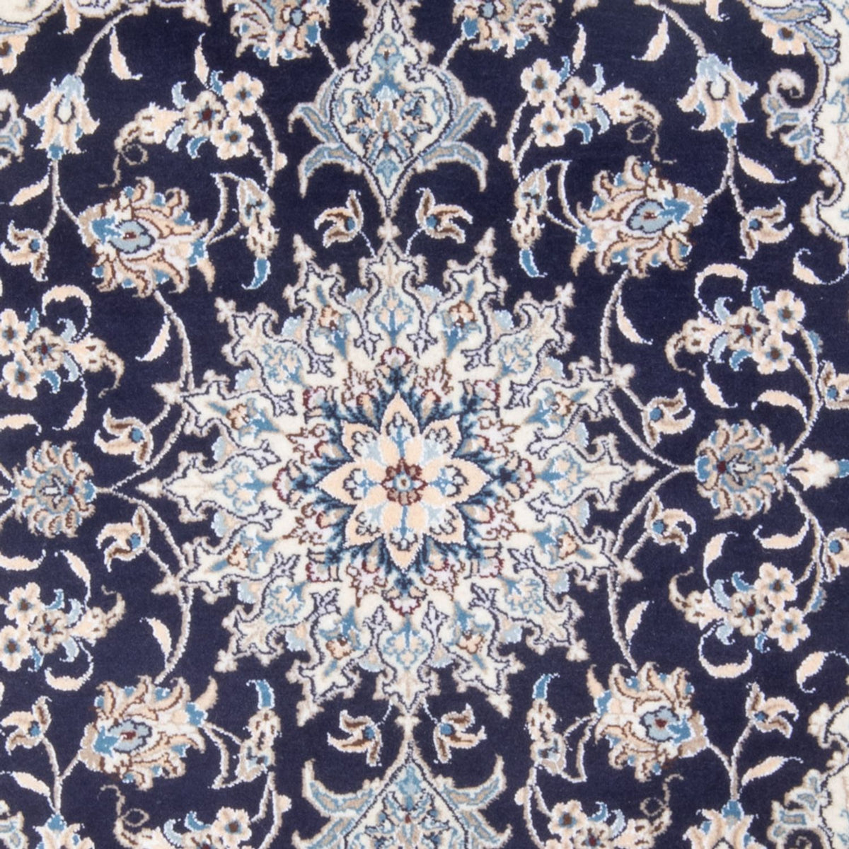 Perser Rug - Nain - Royal - 201 x 145 cm - dark blue