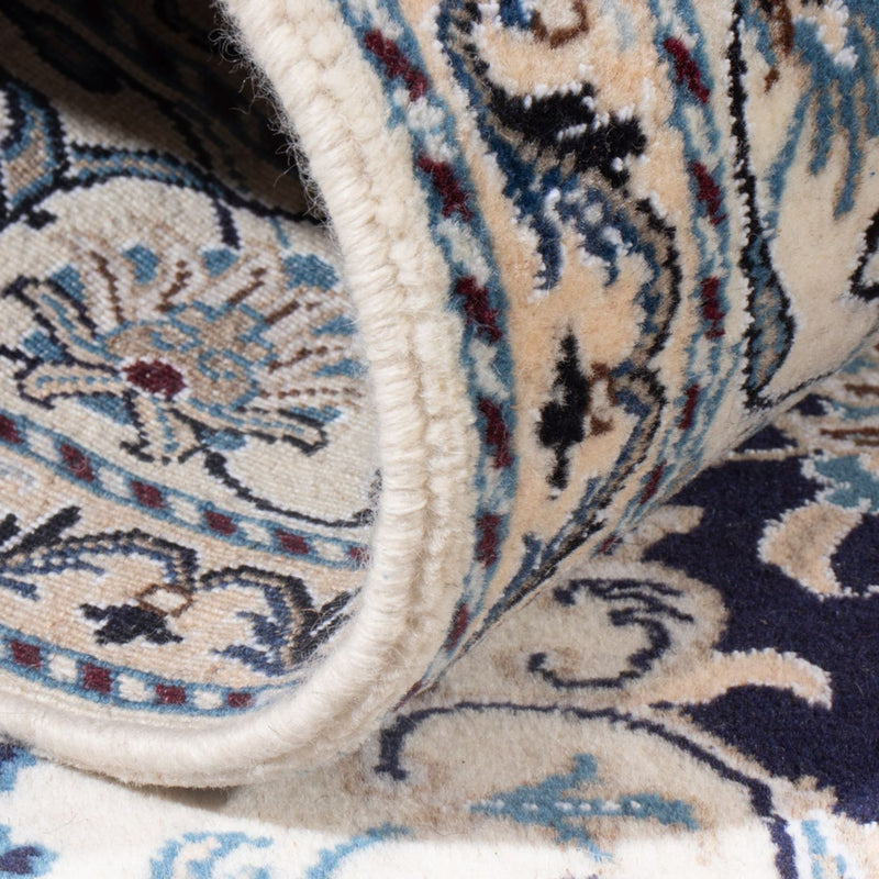 Perser Rug - Nain - Royal - 201 x 145 cm - dark blue