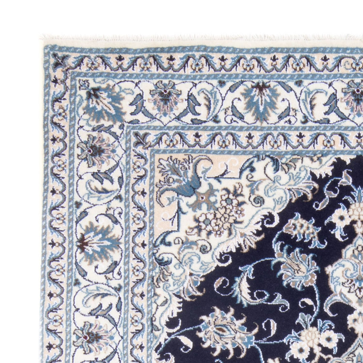 Perser Rug - Nain - Royal - 213 x 150 cm - dark blue
