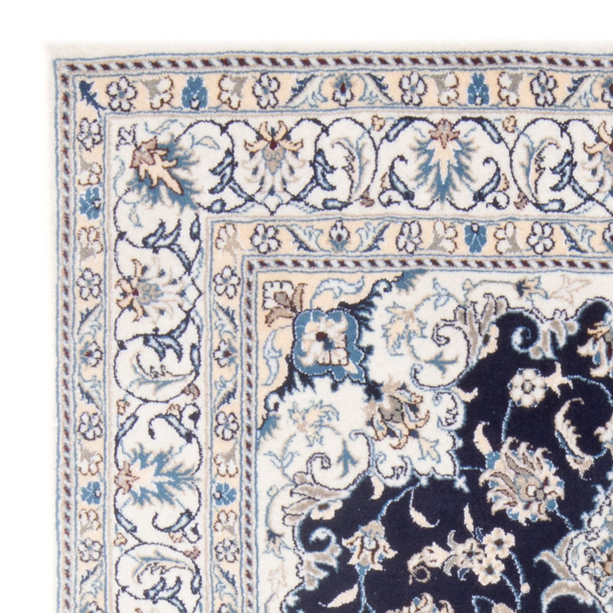 Perser Rug - Nain - Royal - 200 x 145 cm - dark blue