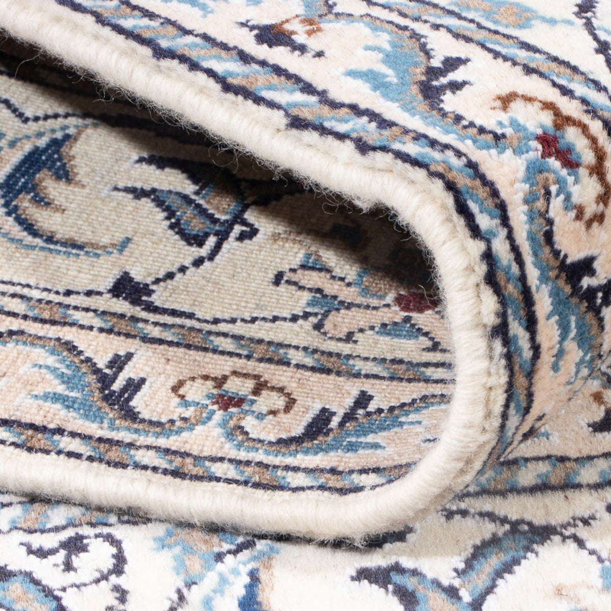 Perser Rug - Nain - Royal - 201 x 146 cm - blue