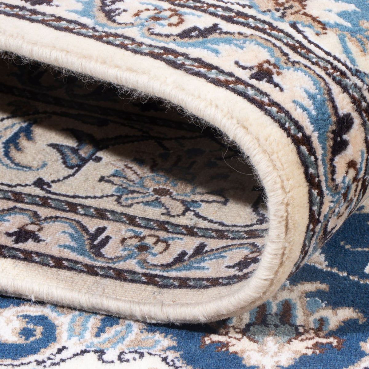 Perser Rug - Nain - Royal - 207 x 151 cm - blue