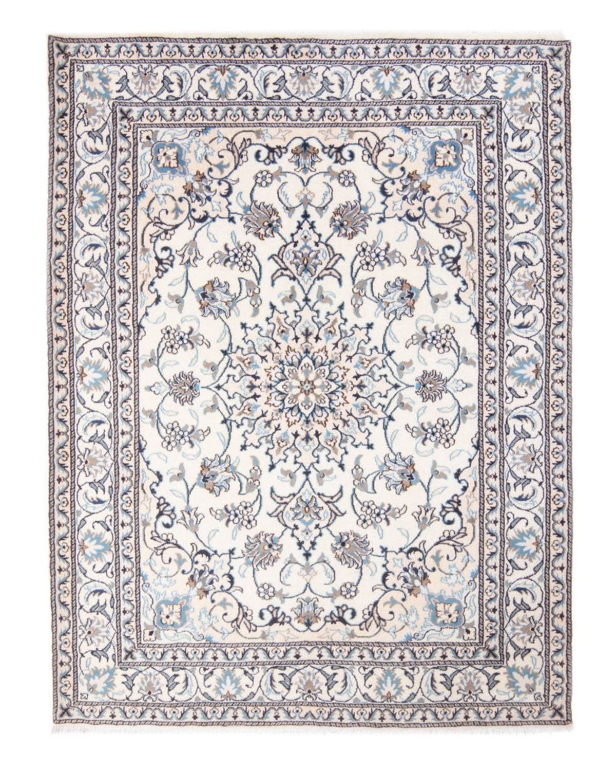 Perser Rug - Nain - Royal - 194 x 143 cm - cream