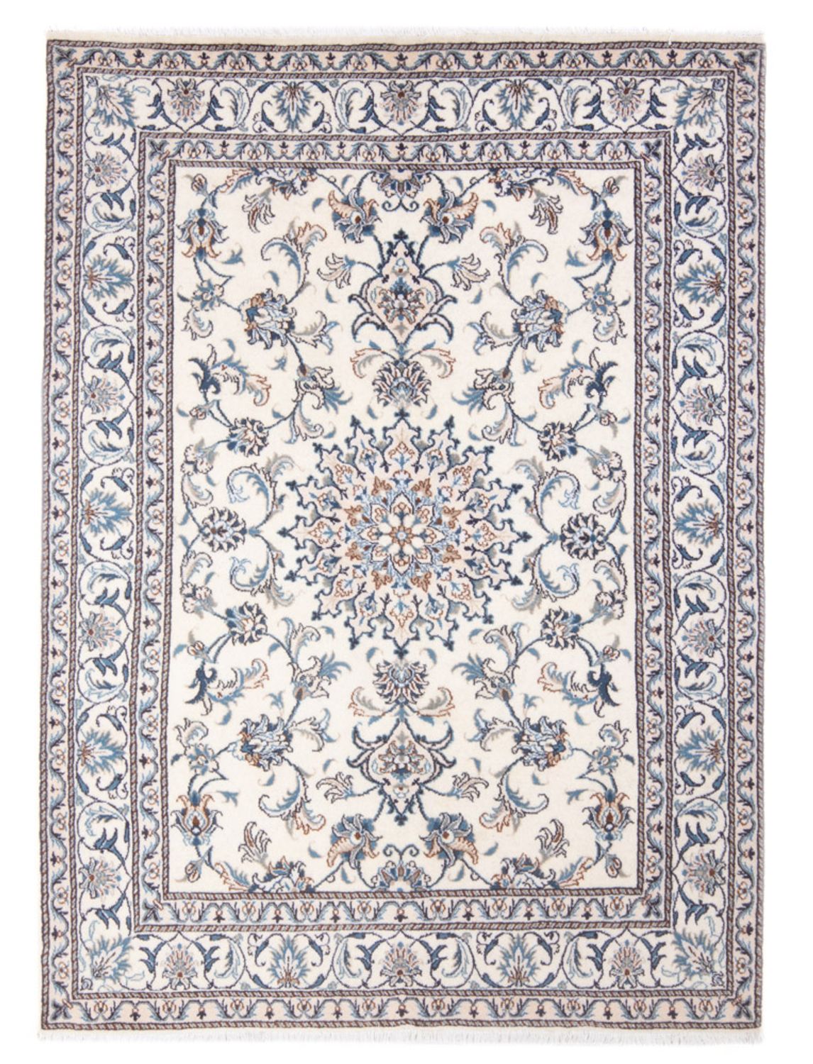 Perser Rug - Nain - Royal - 213 x 150 cm - cream