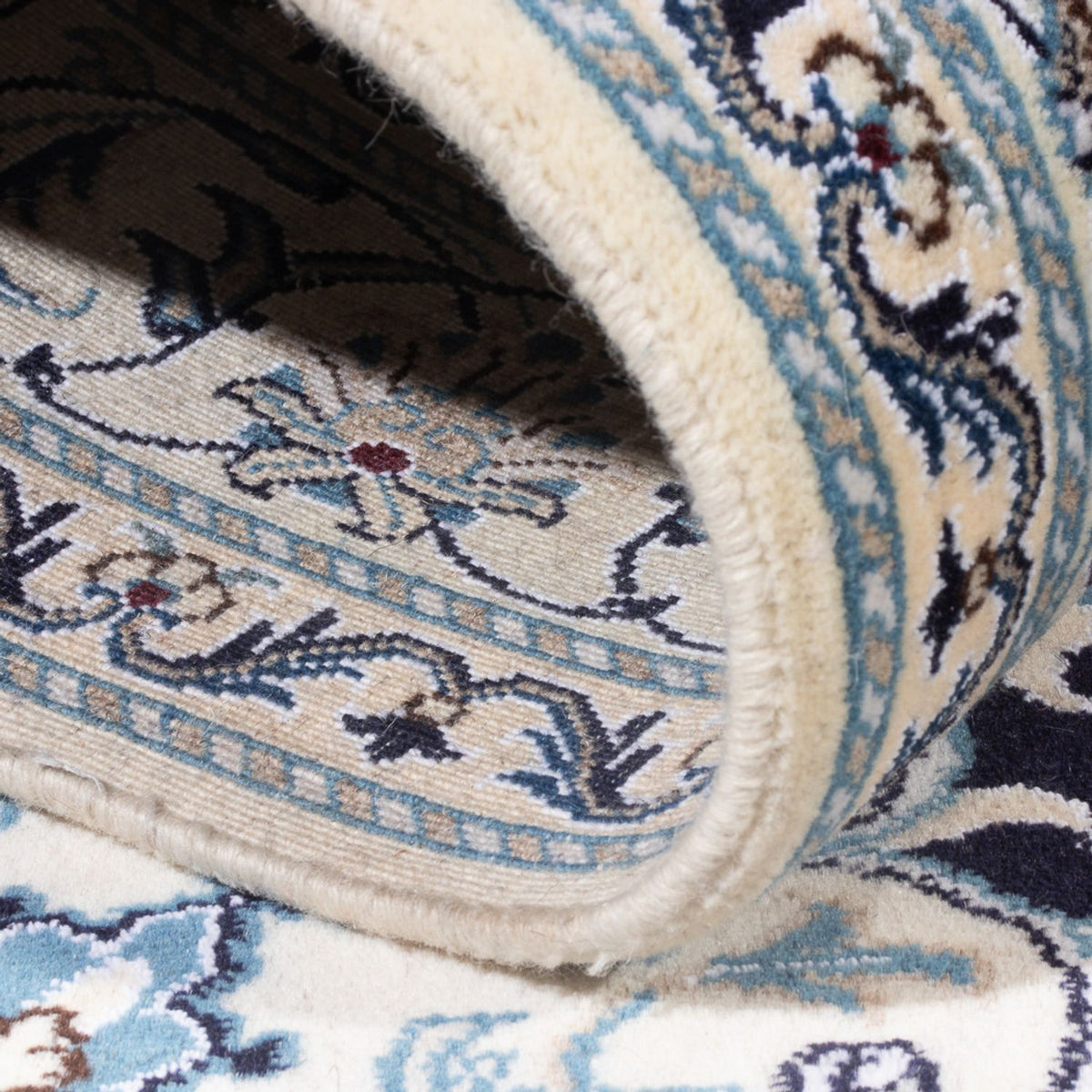 Perser Rug - Nain - Royal - 205 x 146 cm - dark blue