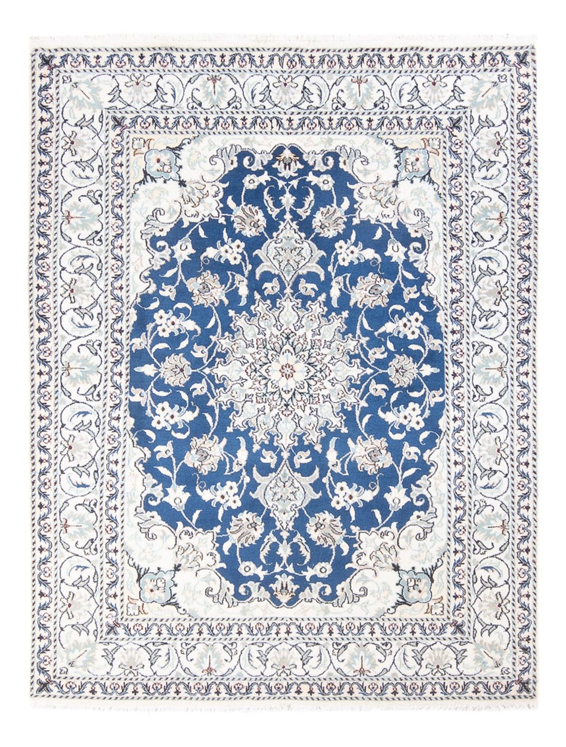 Perser Rug - Nain - Royal - 196 x 151 cm - blue