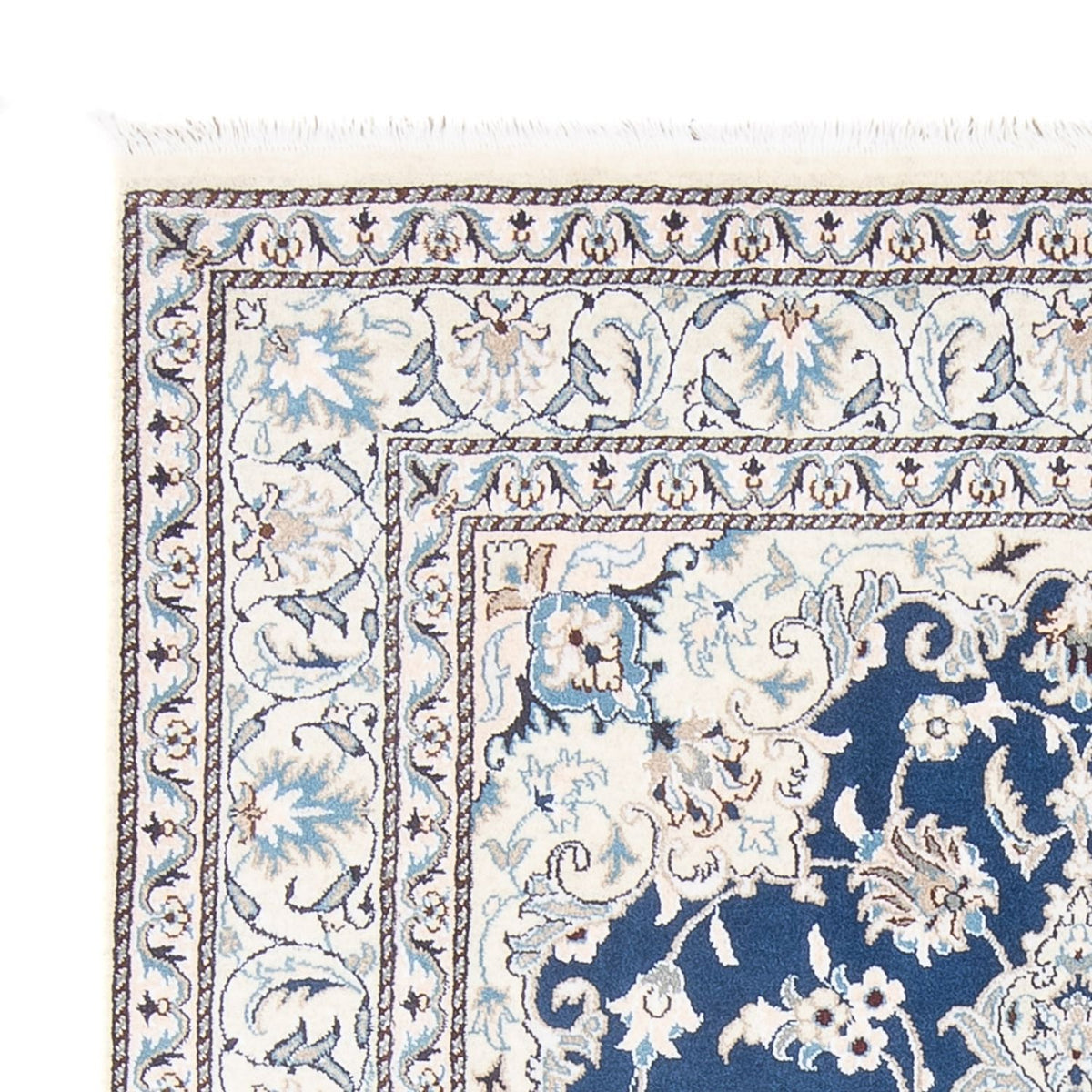 Nain - 9La Rug 151x207cm - Persian Rugs - blue