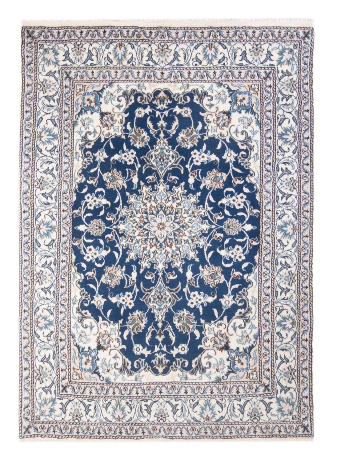 Perser Rug - Nain - Royal - 203 x 145 cm - blue