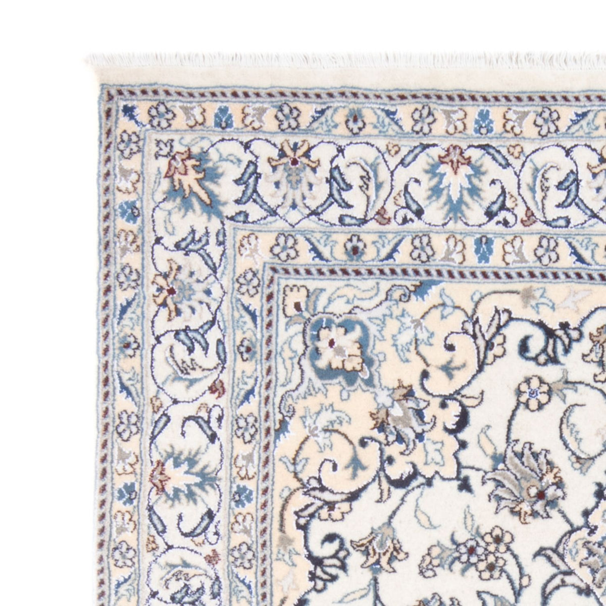 Perser Rug - Nain - Royal - 197 x 144 cm - cream