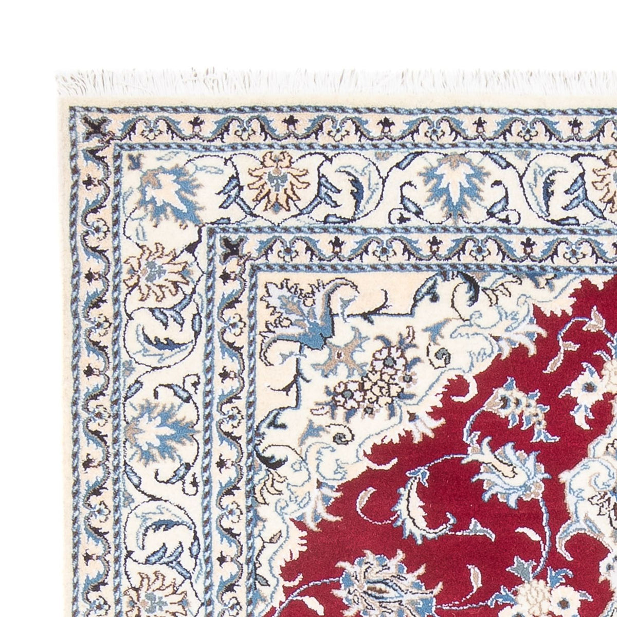 Perser Rug - Nain - Royal - 195 x 148 cm - red