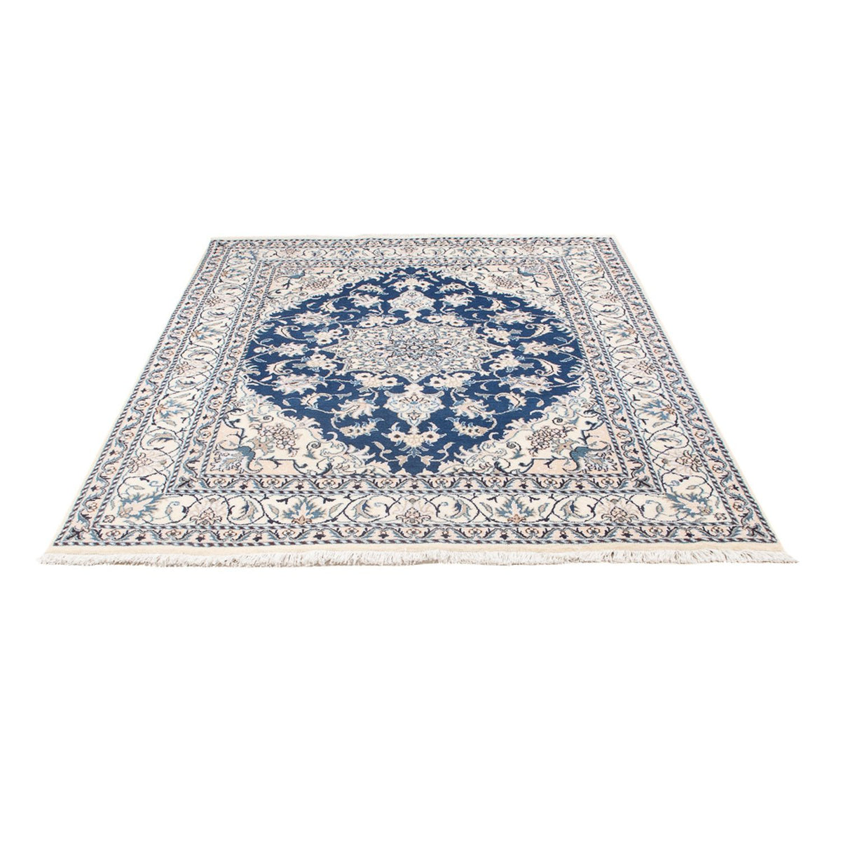 Perser Rug - Nain - Royal - 200 x 142 cm - blue