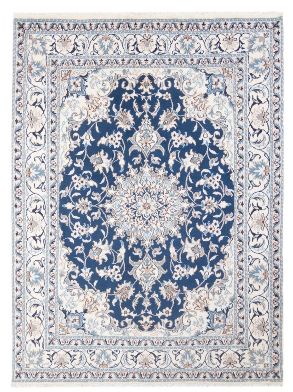 Perser Rug - Nain - Royal - 200 x 148 cm - blue