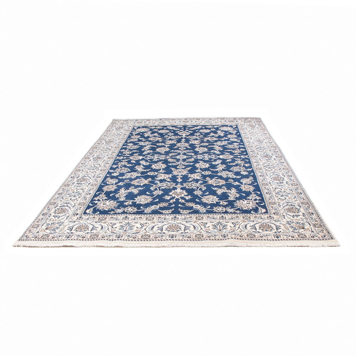 Perser Rug - Nain - 291 x 197 cm - dark blue