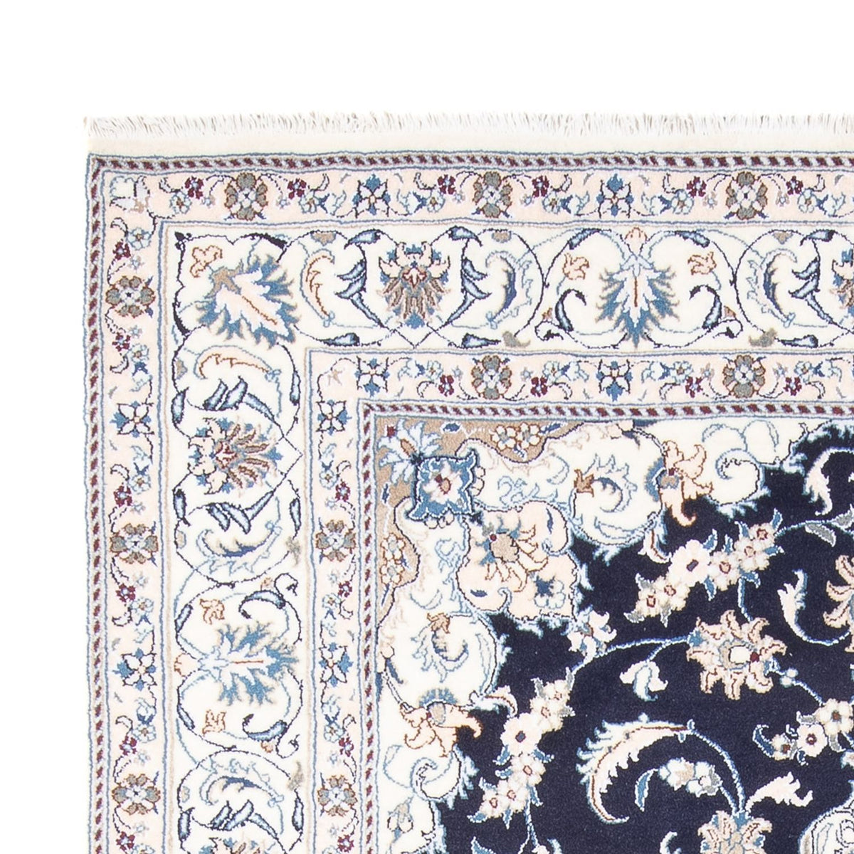 Perser Rug - Nain - 295 x 203 cm - dark blue