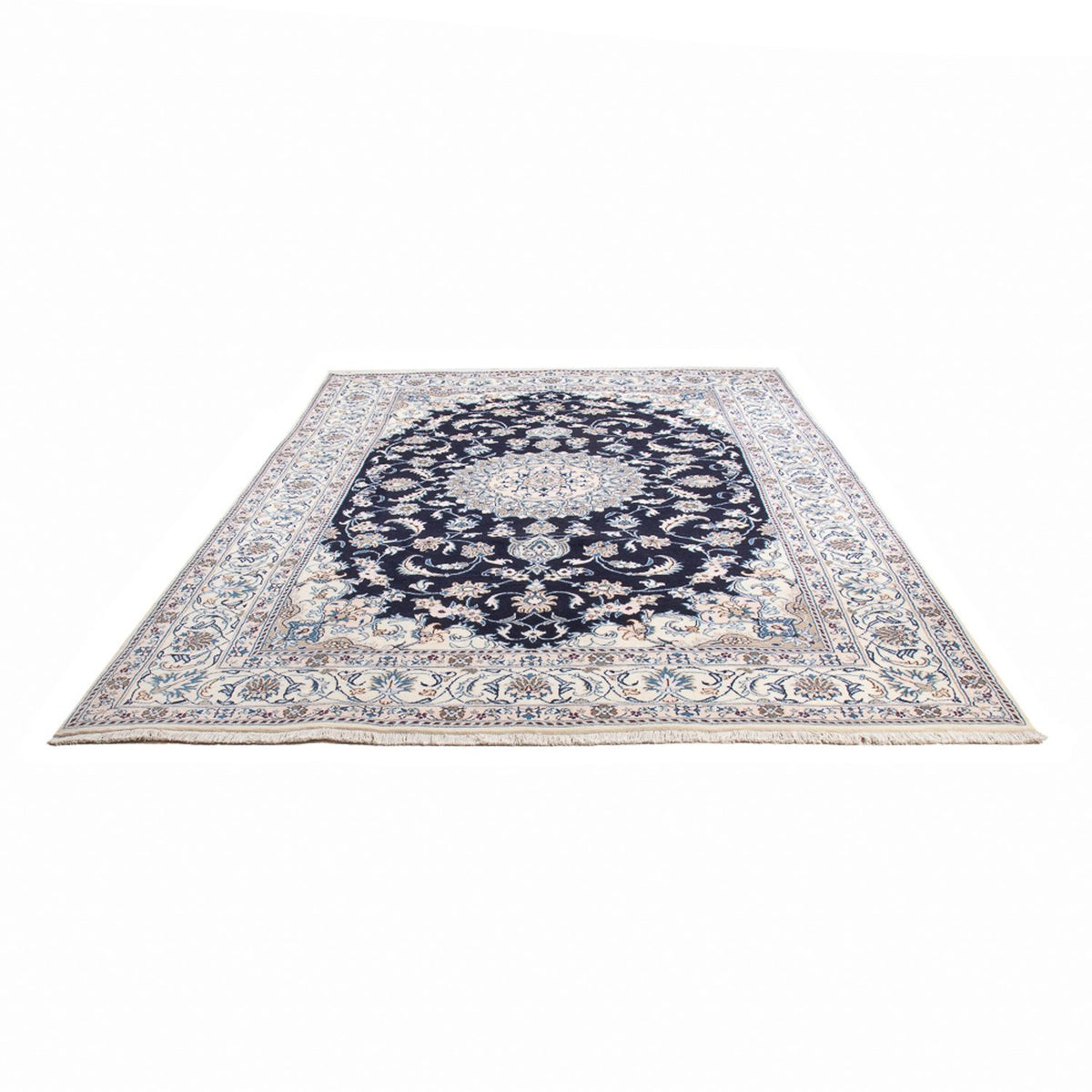 Perser Rug - Nain - 295 x 203 cm - dark blue
