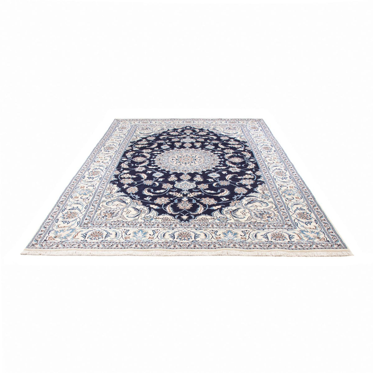 Perser Rug - Nain - 291 x 190 cm - dark blue