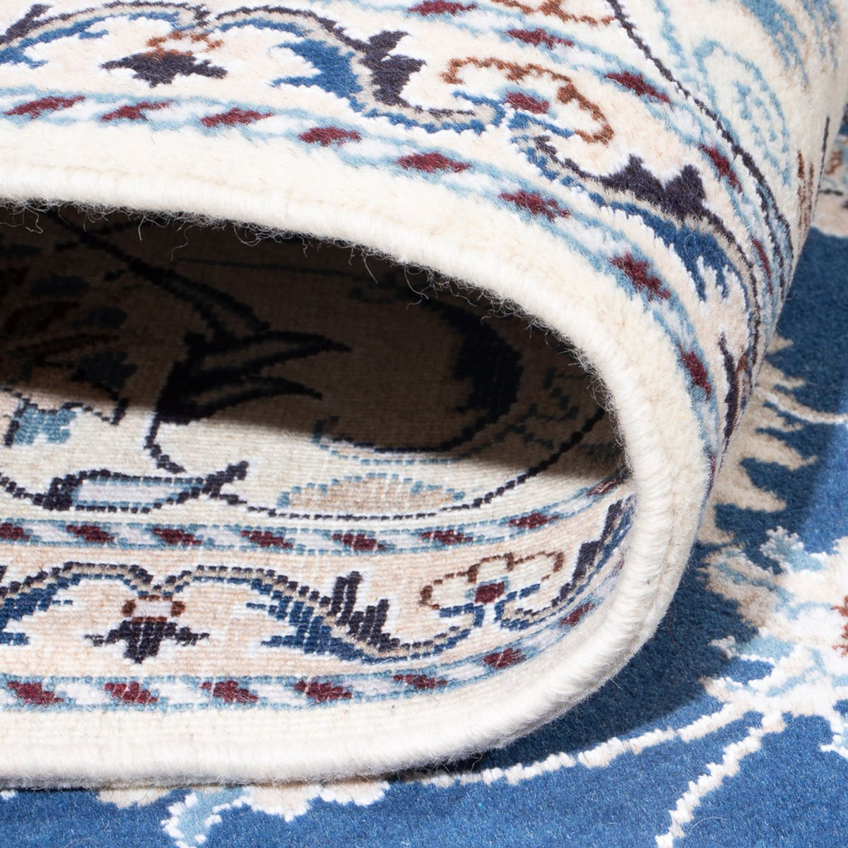 Perser Rug - Nain - 296 x 196 cm - blue