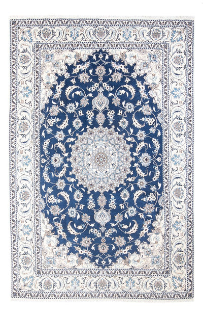 Nain Rug 192x287cm - Persian Rugs - blue
