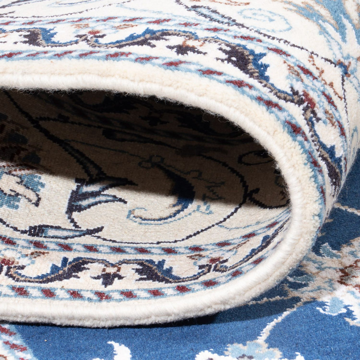 Perser Rug - Nain - 287 x 192 cm - blue