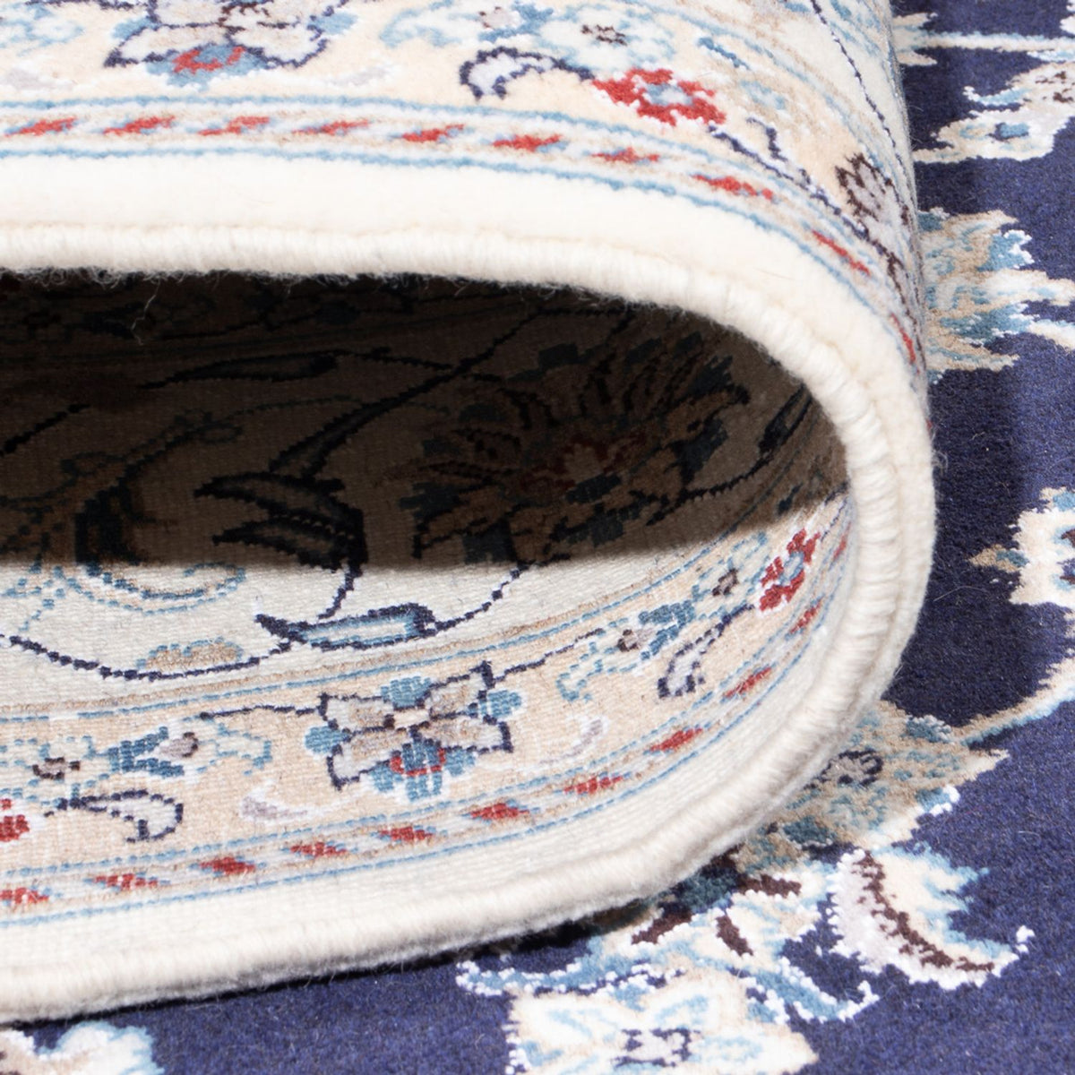 Perser Rug - Nain - 293 x 197 cm - dark blue