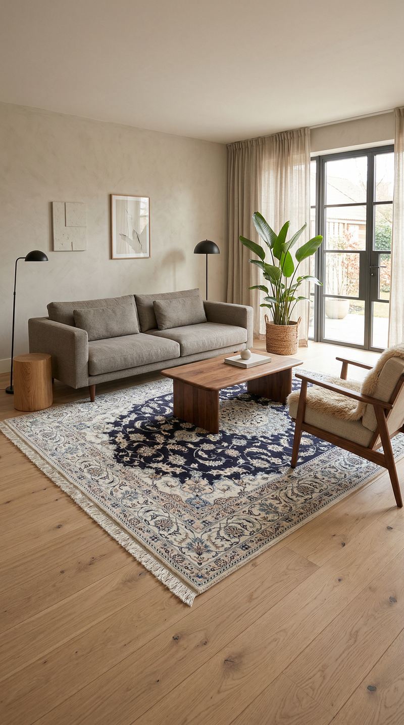 Nain Rug 298x195cm - Persian Rugs
