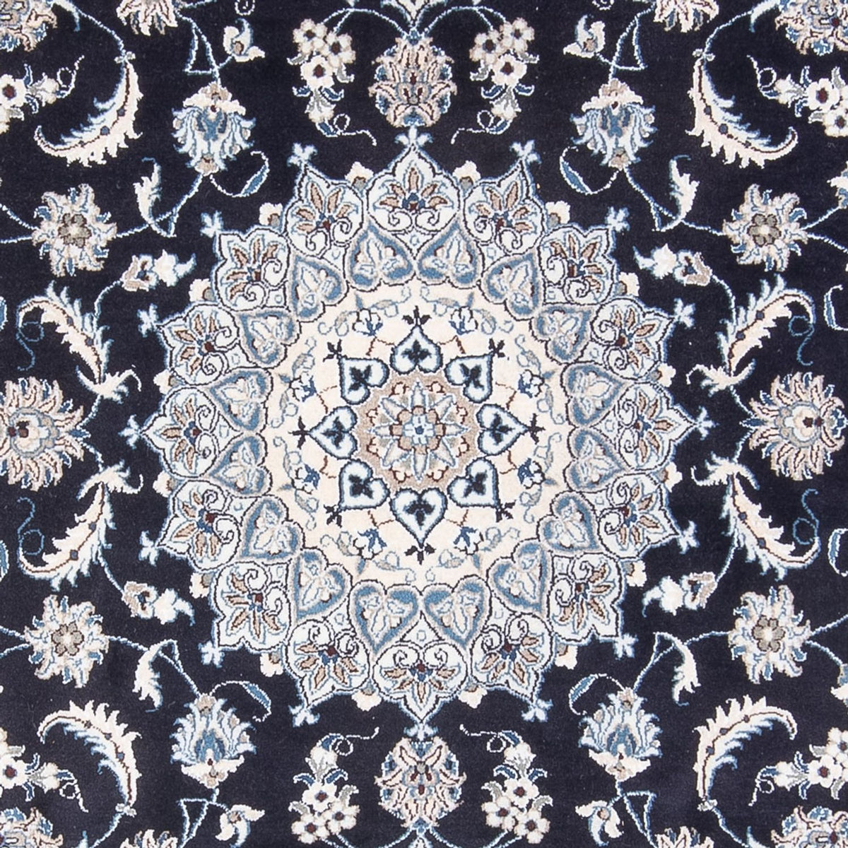 Perser Rug - Nain - 295 x 191 cm - dark blue