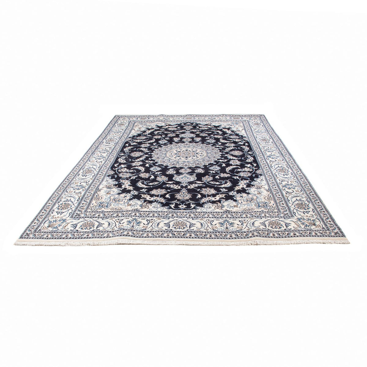 Perser Rug - Nain - 295 x 191 cm - dark blue