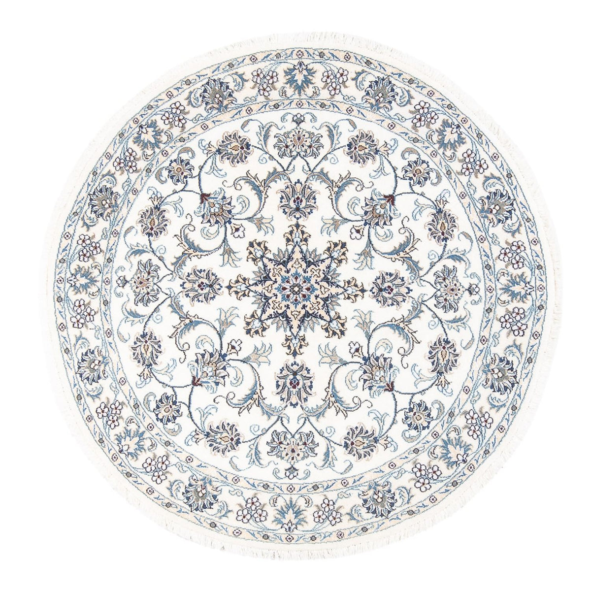 Perser Rug - Nain round  - 150 x 150 cm - cream