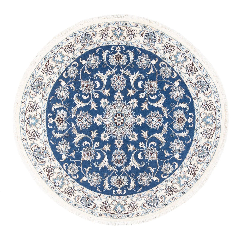 Perser Rug - Nain round  - 150 x 150 cm - blue