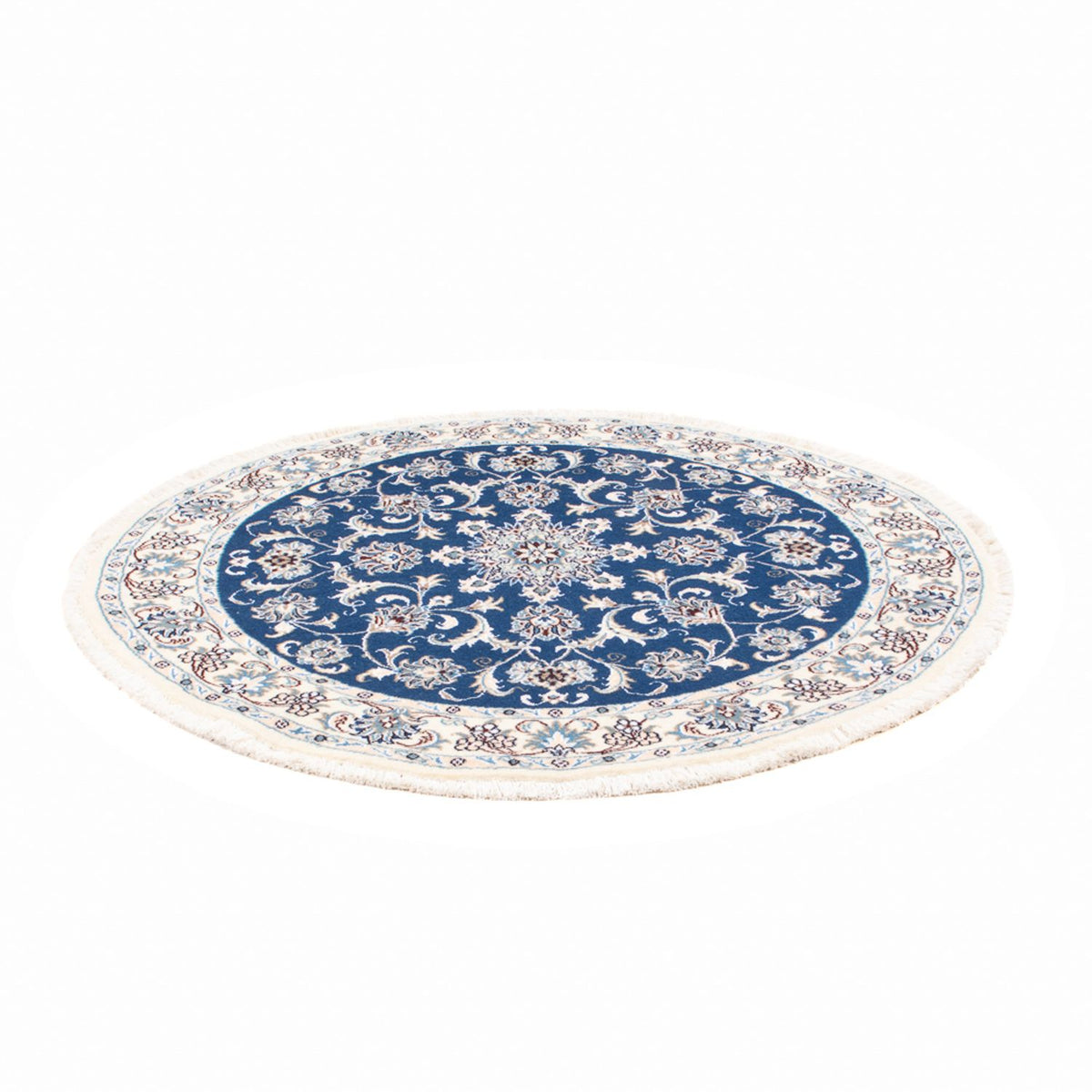 Perser Rug - Nain round  - 150 x 150 cm - blue