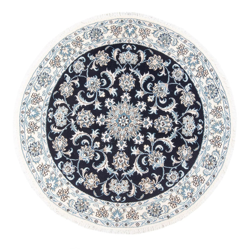 Perser Rug - Nain round  - 150 x 150 cm - dark blue