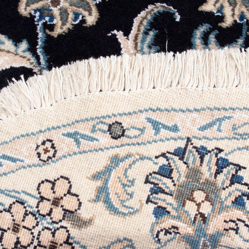 Perser Rug - Nain round  - 150 x 150 cm - dark blue