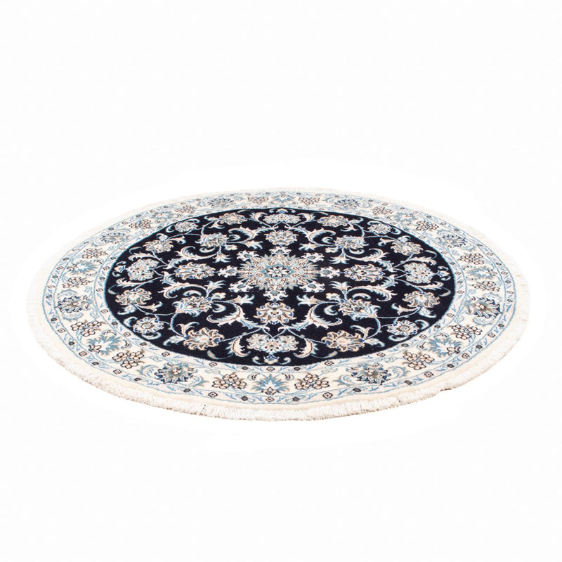 Perser Rug - Nain round  - 150 x 150 cm - dark blue