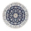 Perser Rug - Nain round  - 150 x 150 cm - dark blue