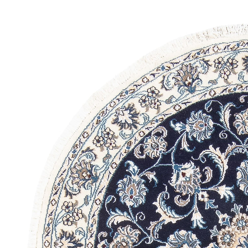 Perser Rug - Nain round  - 150 x 150 cm - dark blue
