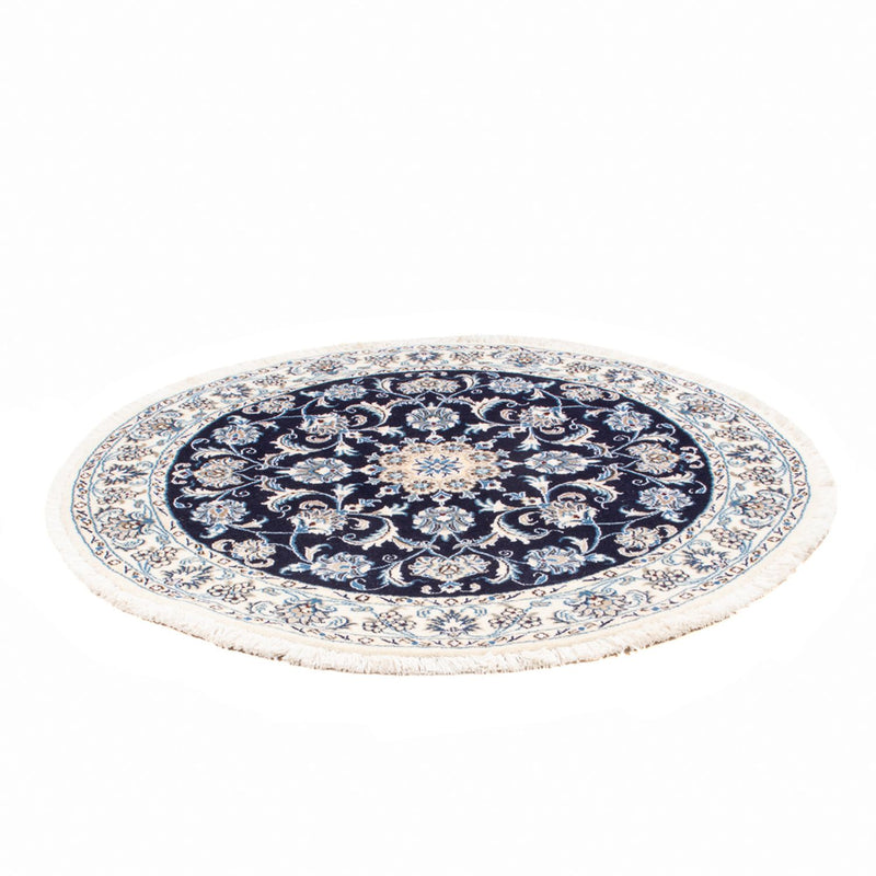 Perser Rug - Nain round  - 150 x 150 cm - dark blue