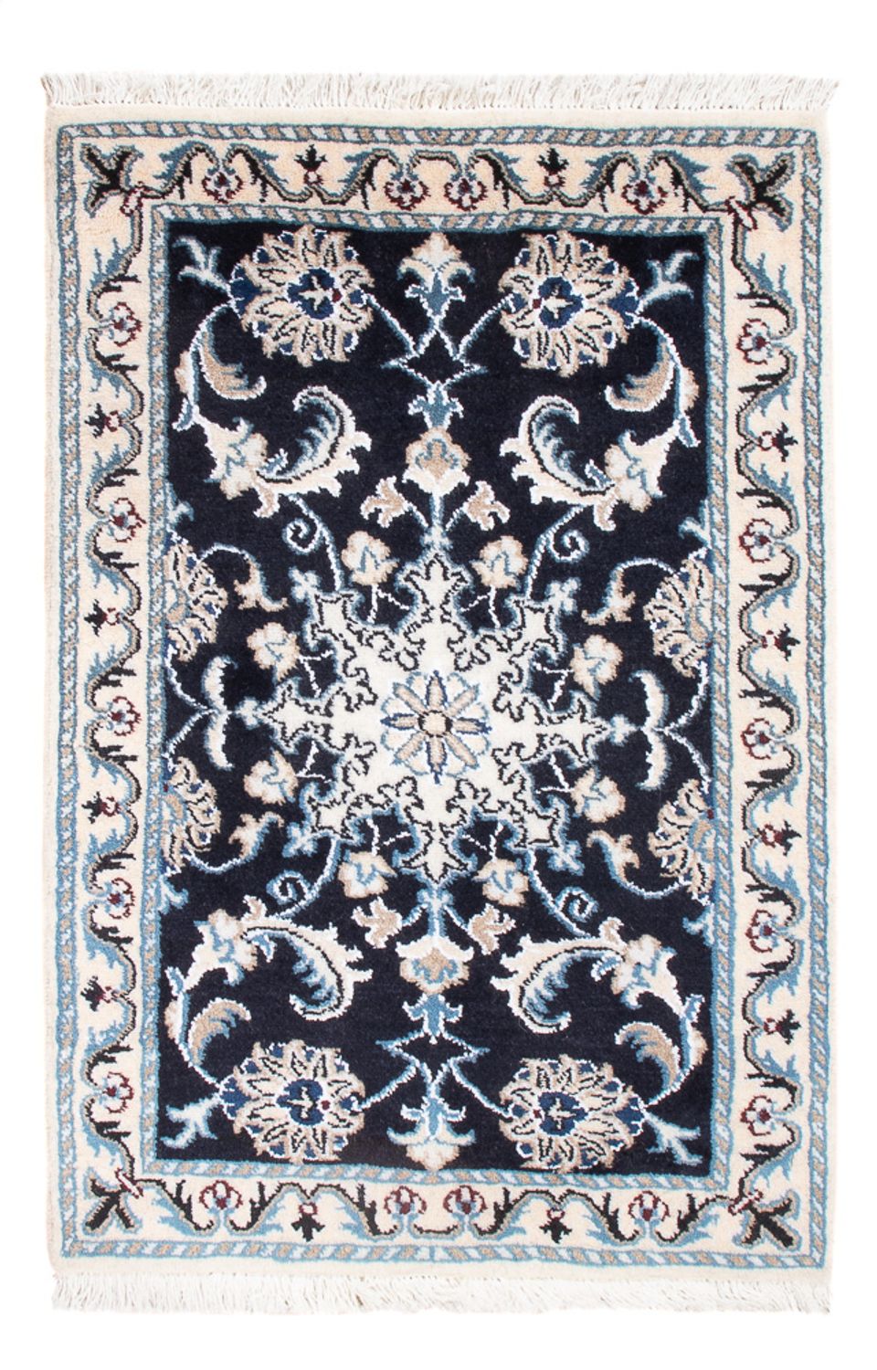 Perser Rug - Nain - Royal - 90 x 60 cm - dark blue