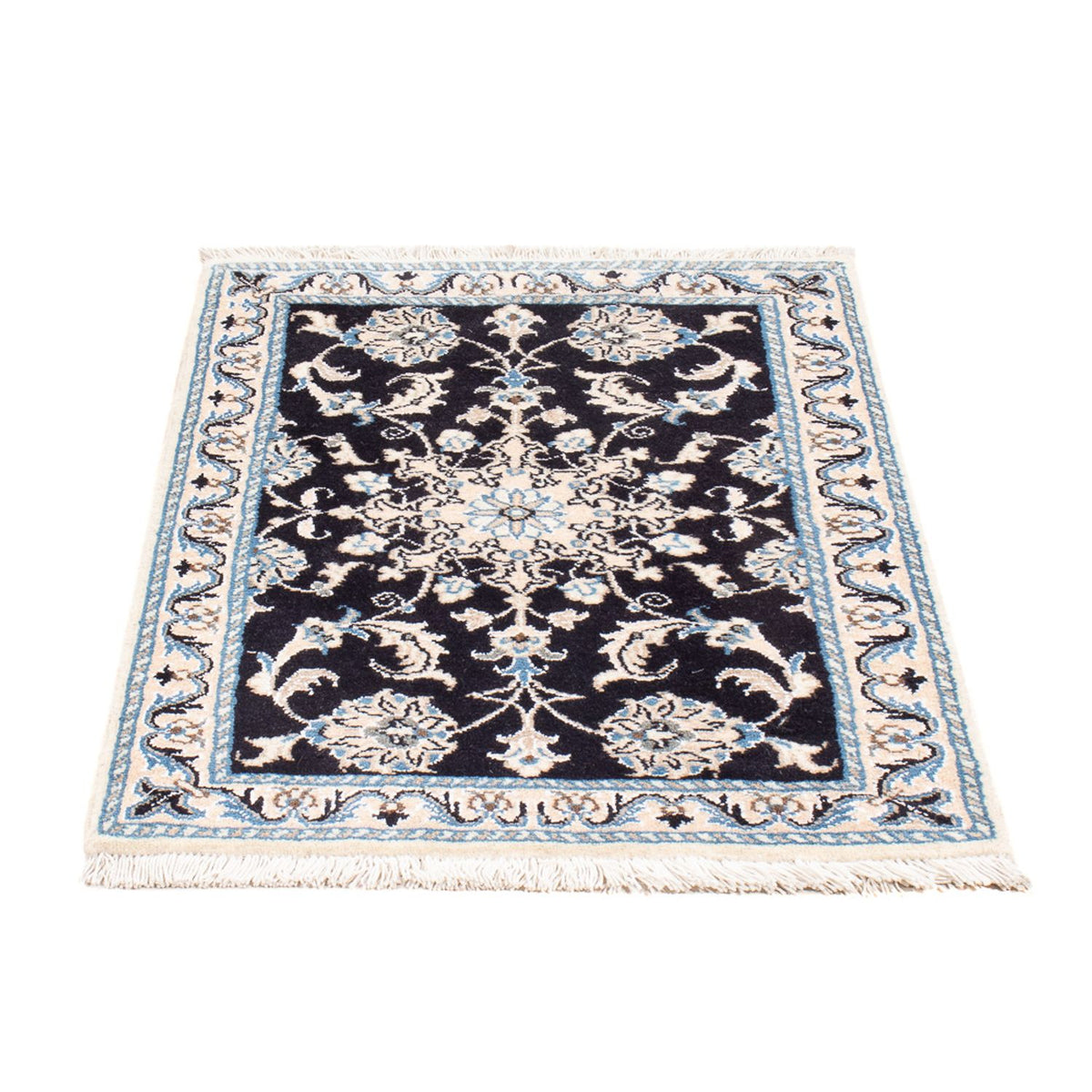 Perser Rug - Nain - Royal - 90 x 60 cm - dark blue