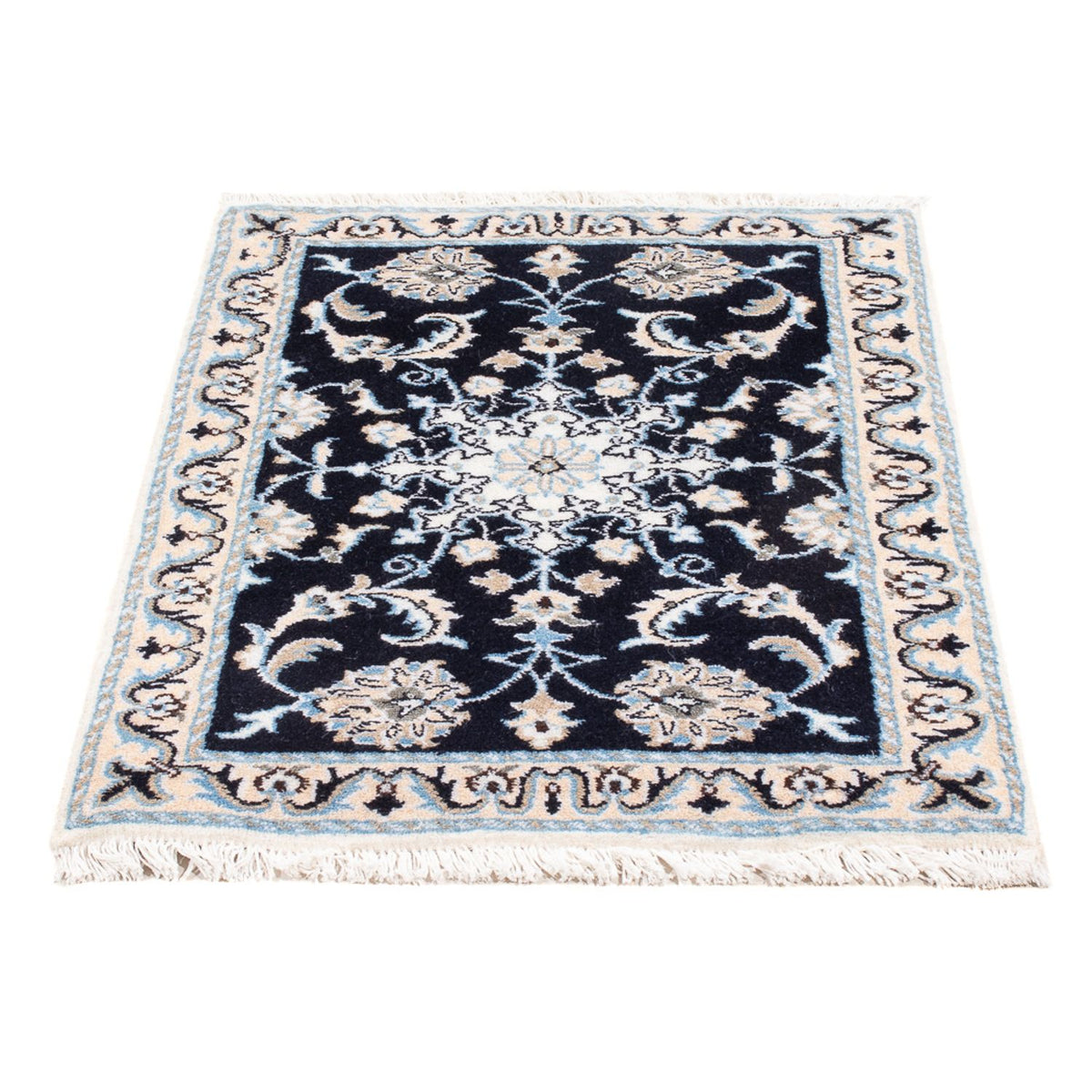 Perser Rug - Nain - Royal - 90 x 60 cm - dark blue