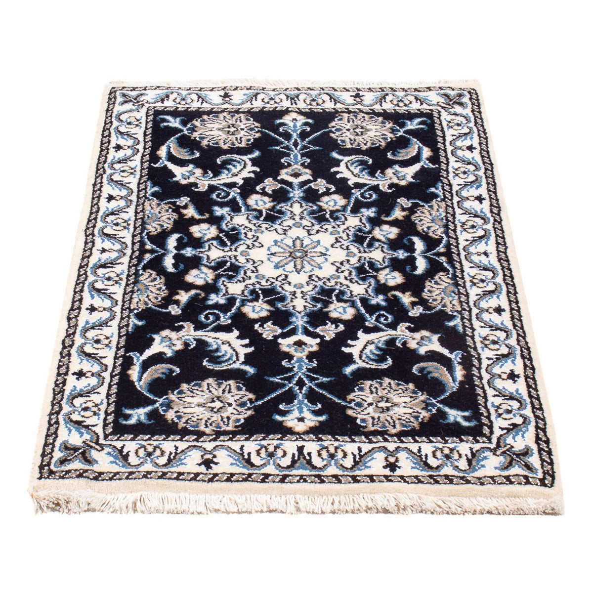Perser Rug - Nain - Royal - 90 x 60 cm - dark blue