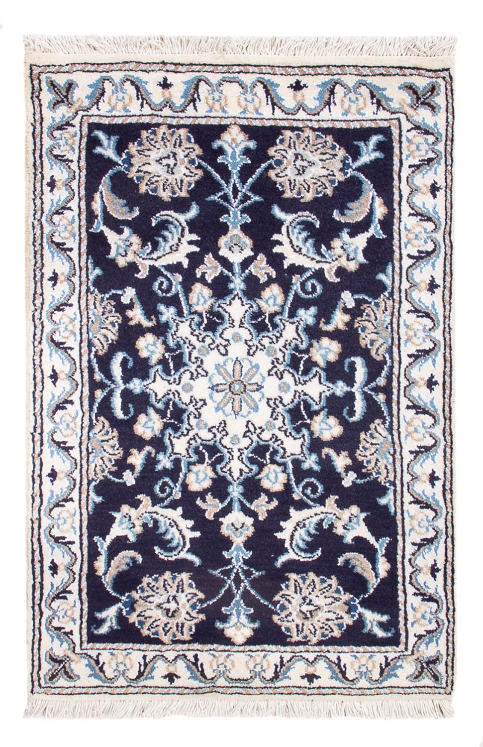 Perser Rug - Nain - Royal - 90 x 60 cm - dark blue