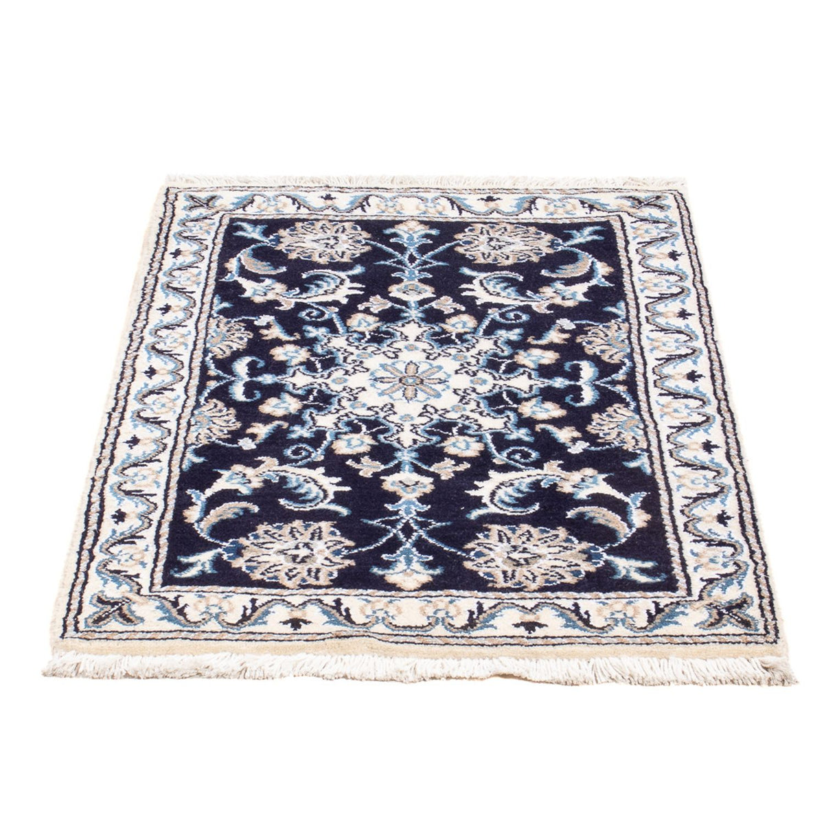 Perser Rug - Nain - Royal - 90 x 60 cm - dark blue