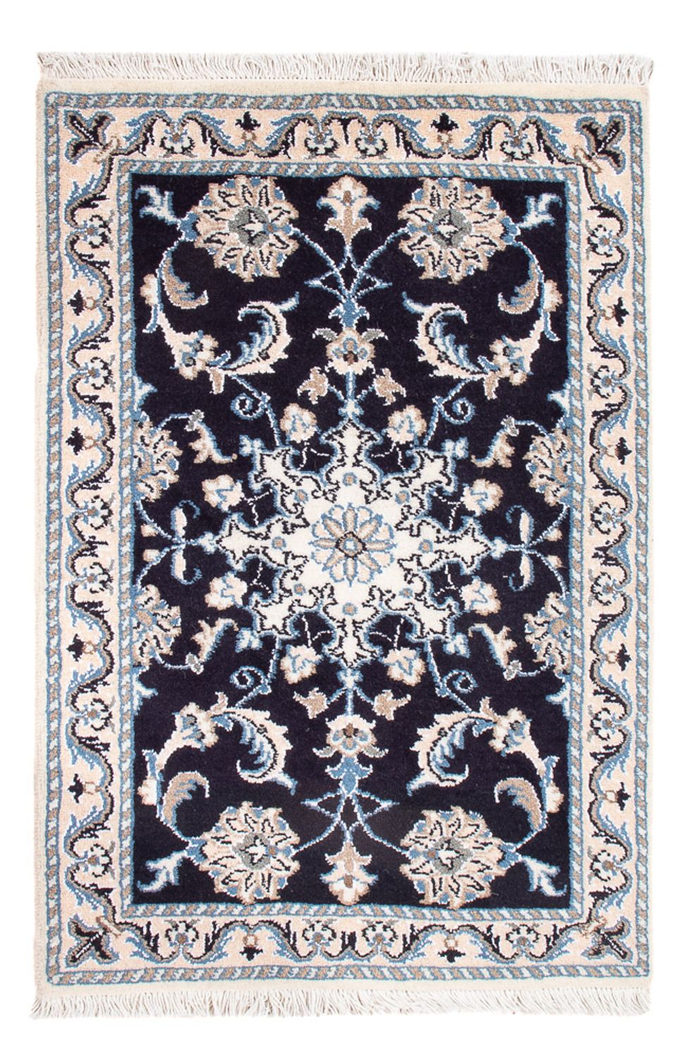 Perser Rug - Nain - Royal - 90 x 60 cm - dark blue