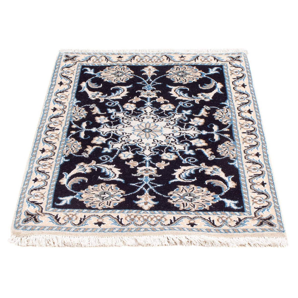 Perser Rug - Nain - Royal - 90 x 60 cm - dark blue
