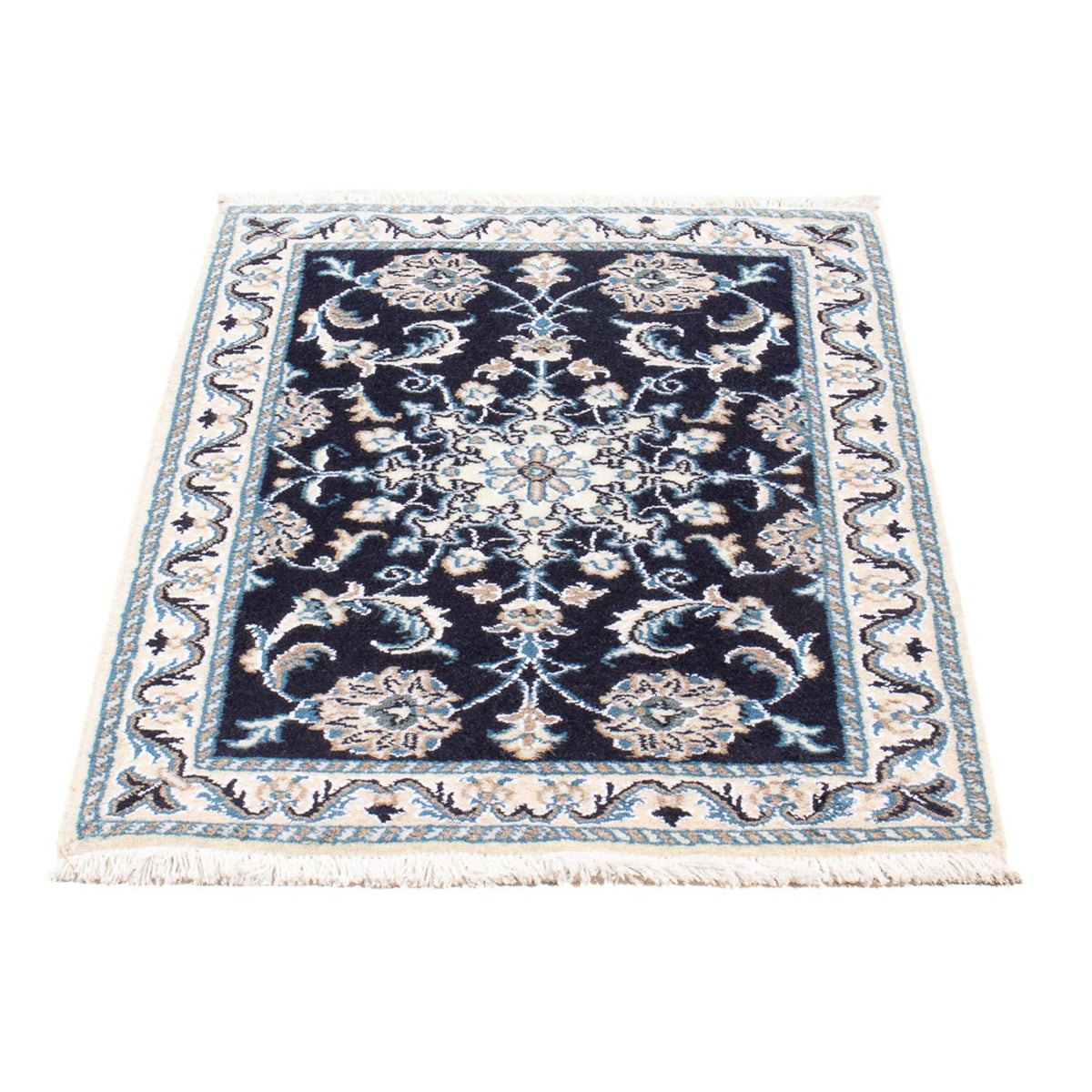 Perser Rug - Nain - Royal - 90 x 60 cm - dark blue